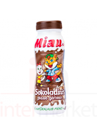 Pieno gėrimas MIAU šokoladinis 450ml